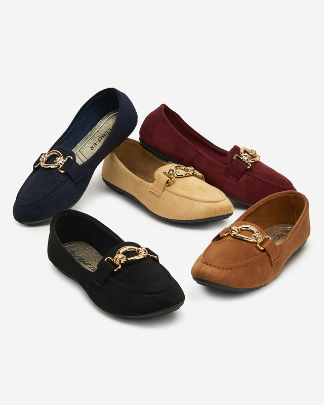Camel eco-suede loafers Brussi - Footwear