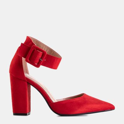 Women's red pumps Adiess - Shoes