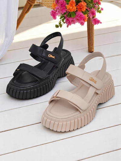 Royalfashion Sieviešu sandales ar biezāku zoli Hortez