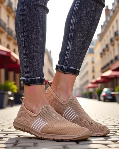 Royalfashion Sieviešu Slip-On Sporta Apavi Ollabes