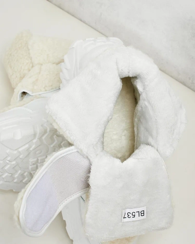 Royalfashion Women's snow boots with sheepskin Segulla