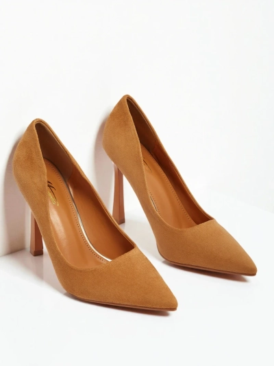 Women's Stiletto Heel Pumps Eco Suede Belunika