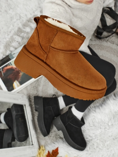 Short women's snow boots a'la Liorah