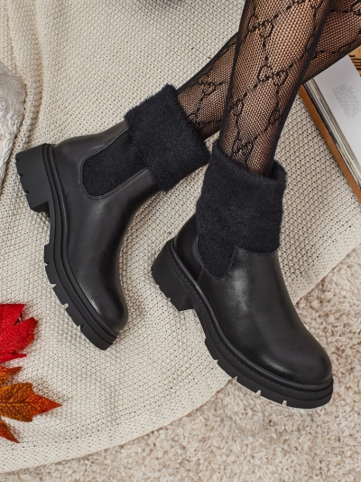 Moteriški eko odos botiljonai su kailiuku Kesy