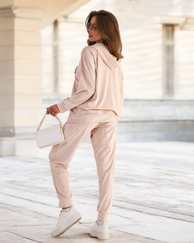 Royalfashion Women's cotton a'la velour set