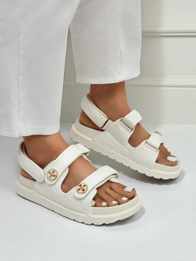 Royalfashion sieviešu sandales ar biezāku zoli Vivere