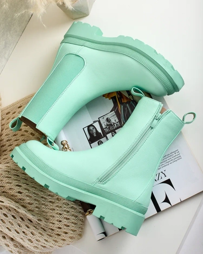 Royalfashion Eko ādas sieviešu zābaki Ereste