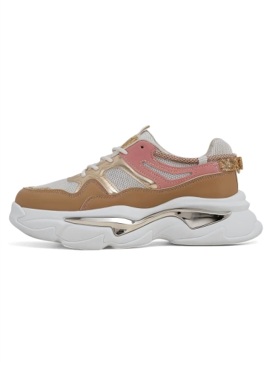 Royalfashion Women's sneakers on a thicker sole Lesalli