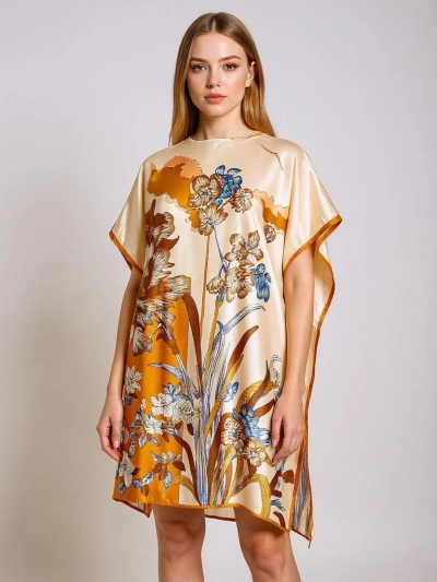 Callista Royalfashion Pareo Dress – Multicolor Summer Elegance