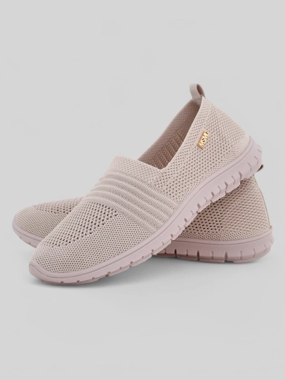 Royalfashion Women's sports moccasins Sortpes
