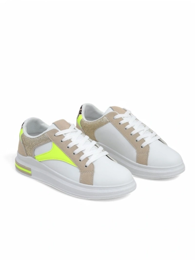 Royalfashion Women's sneakers with glitter Kaone