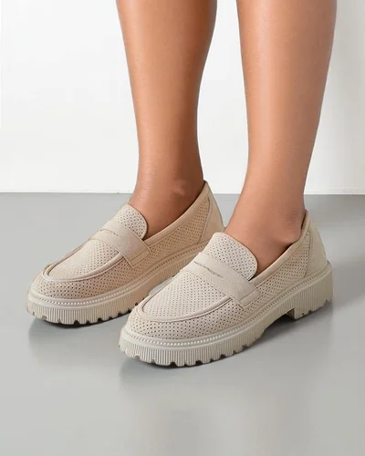 Royalfashion Women's eco suede moccasins Dunes