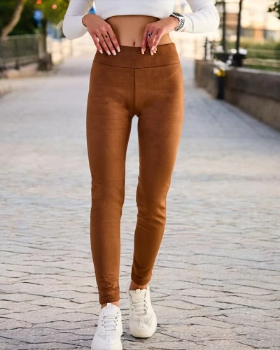 Royalfashion Women's Leggings a'la suede