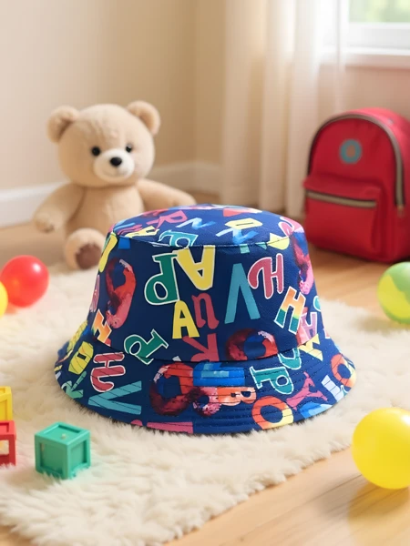 Royalfashion Bērnu panamas cepure Color Splash Bucket