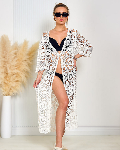 Royalfashion Sieviešu mežģīņu pludmales pārklājs