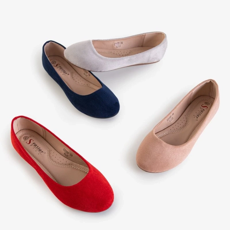 OUTLET Powder women's flat ballerinas Gunter - Shoes
