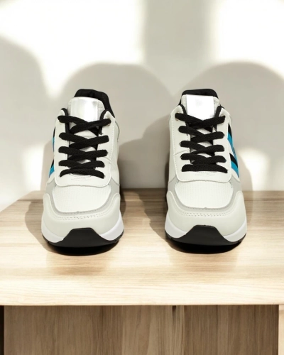 Calista Ecosystem Women's White Wedges