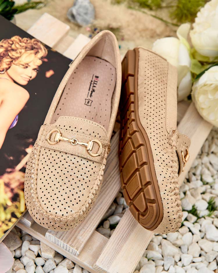 Royalfashion Sieviešu ažūra mokasīni Mill