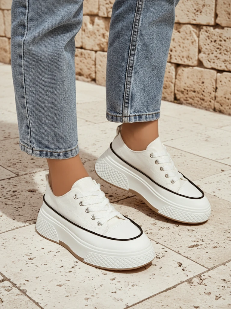 Royalfashion Женские кроссовки на платформе Beemes