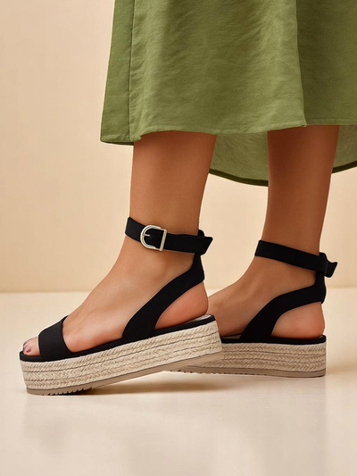 Royalfashion Sieviešu platformas sandaļi Finna