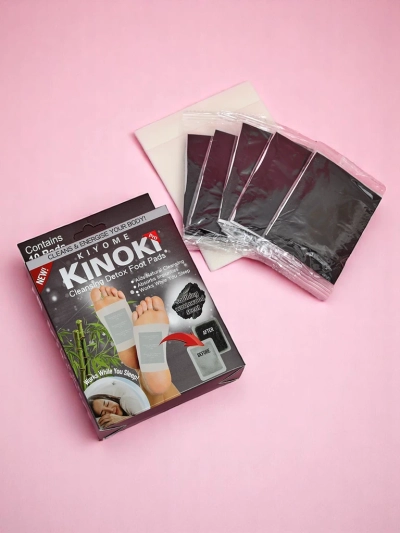 Detoxifying foot patches DETOX KINOKI 10 pcs Mugwort