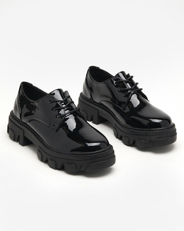 Ladies' black lacquered shoes Binotsi - Footwear