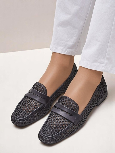 Royalfashion Openwork women’s moccasins Azuros
