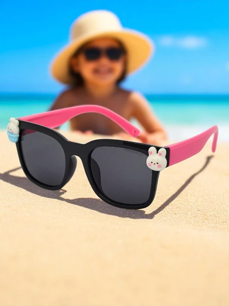 Royalfashion Bērnu saulesbrilles Sunny Sparkle ar dekorācijām