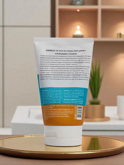 Scalp massage cream with Minoxidil and Keratin- strengthens hair and stimulates its growth