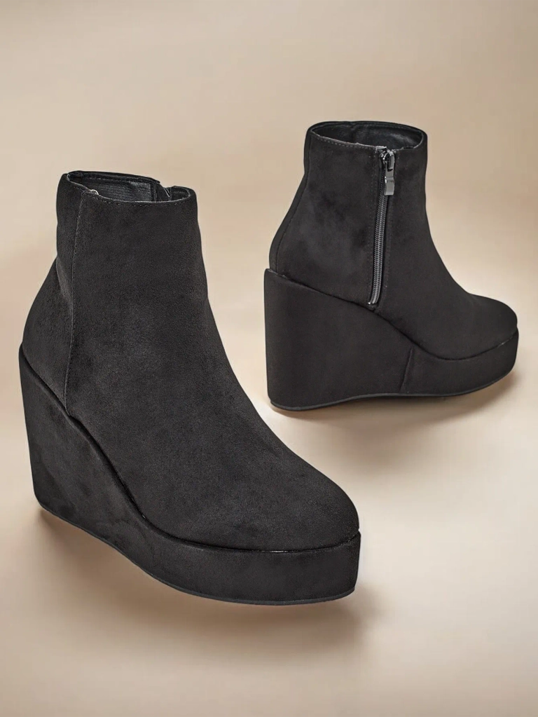 Женские ботильоны на клиновой подошве Royalfashion Sieffa