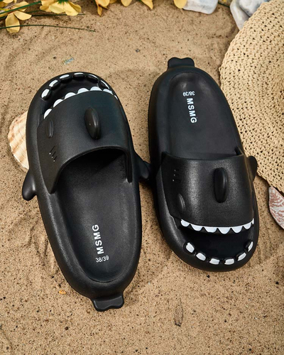 Royalfashion Sieviešu gumijas čības Shark