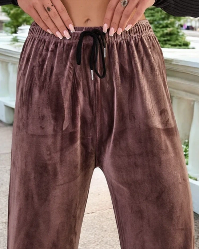 Royalfashion Women's sweatpants a'la velour