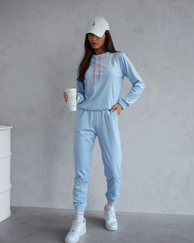 Royalfashion Women's velour-style tracksuit set
