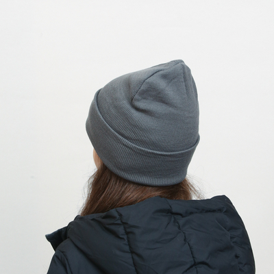 Classic dark gray women's beanie - Accessories