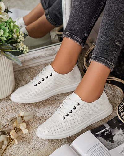 Royalfashion Women's openwork sneakers Tareb