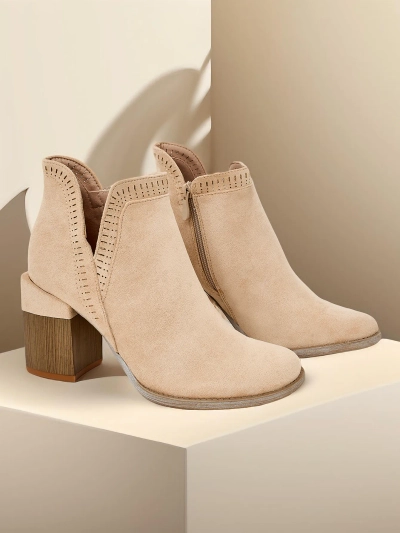 Royalfashion Women's heeled ankle boots Vettot