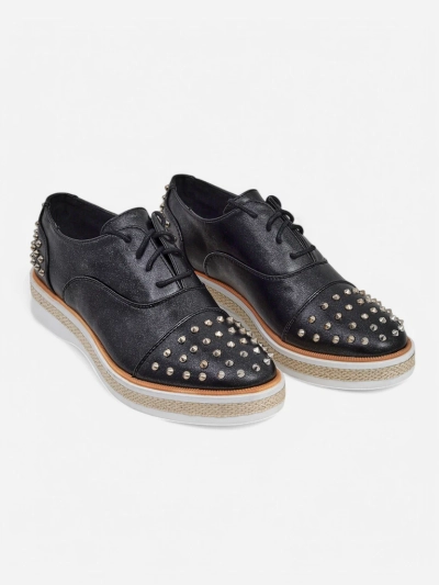 Royalfashion Women's flat shoes embellished with studs Azaldo