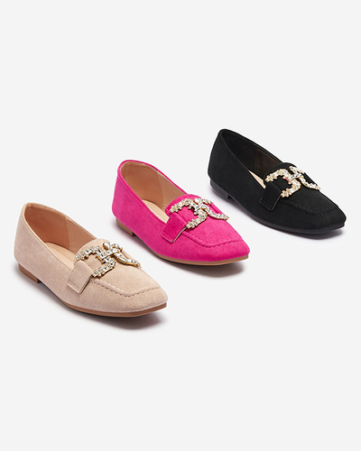 Sieviešu melni mokasīni Jaorica- Footwear