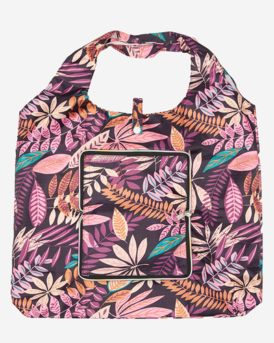 Purple Leaf Shopping Bag - Accessories