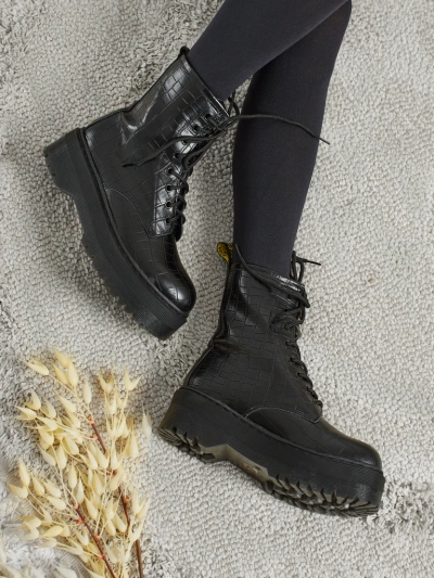 Women's Arvessa Embossed Worker Boots