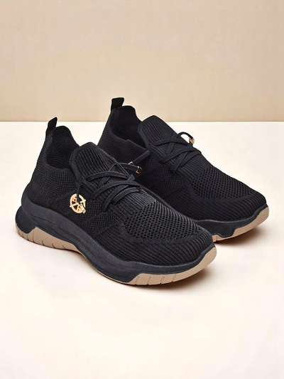 Royalfashion sieviešu auduma sporta čības bez šņorēm Teletta