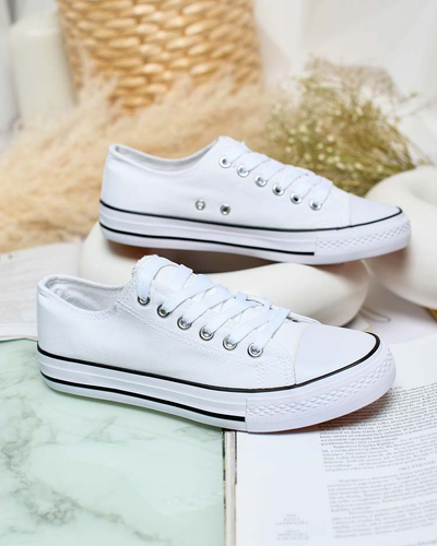 Royalfashion Women's Classic Lace-up Sneakers Ogisea