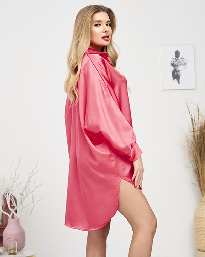 Koraļļu krāsas sieviešu krekla tipa tunika- Apģērbi