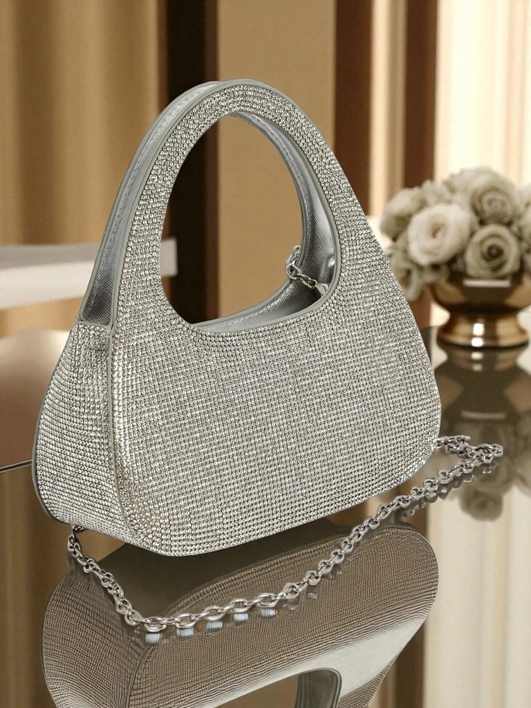 Royalfashion Женская сумка-клатч с цирконами Myra Quill