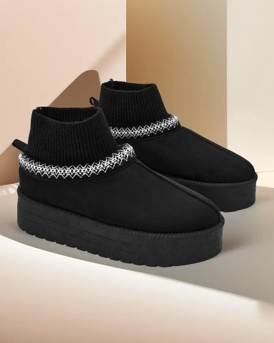 Royalfashion Short women's snow boots Narorzi