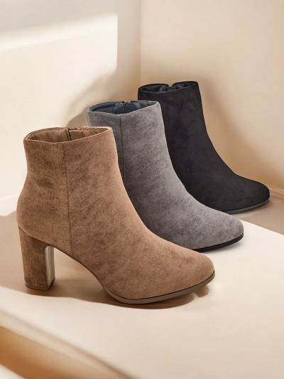 Royalfashion Women's heeled ankle boots Wierod