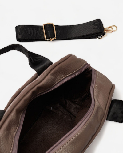 Royalfashion Women's small handbag in dark brown