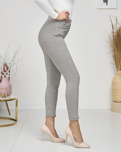 Dzelteni melni rūtaini sieviešu kaste- Apģērbi