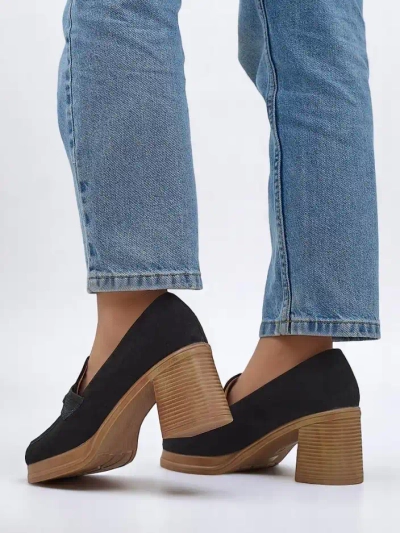 Royalfashion Women’s block-heel loafers Apareus