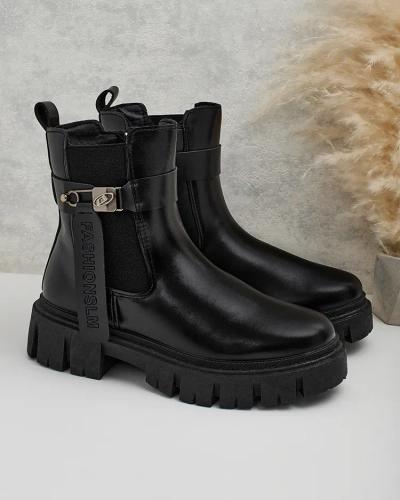 Royalfashion Women's eko leather Dobinas boots